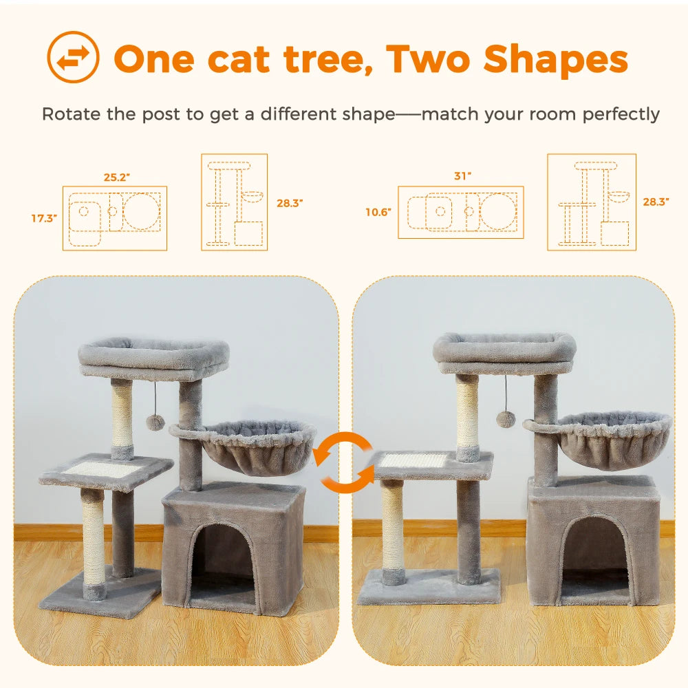 Indoor Cat Activity Tower