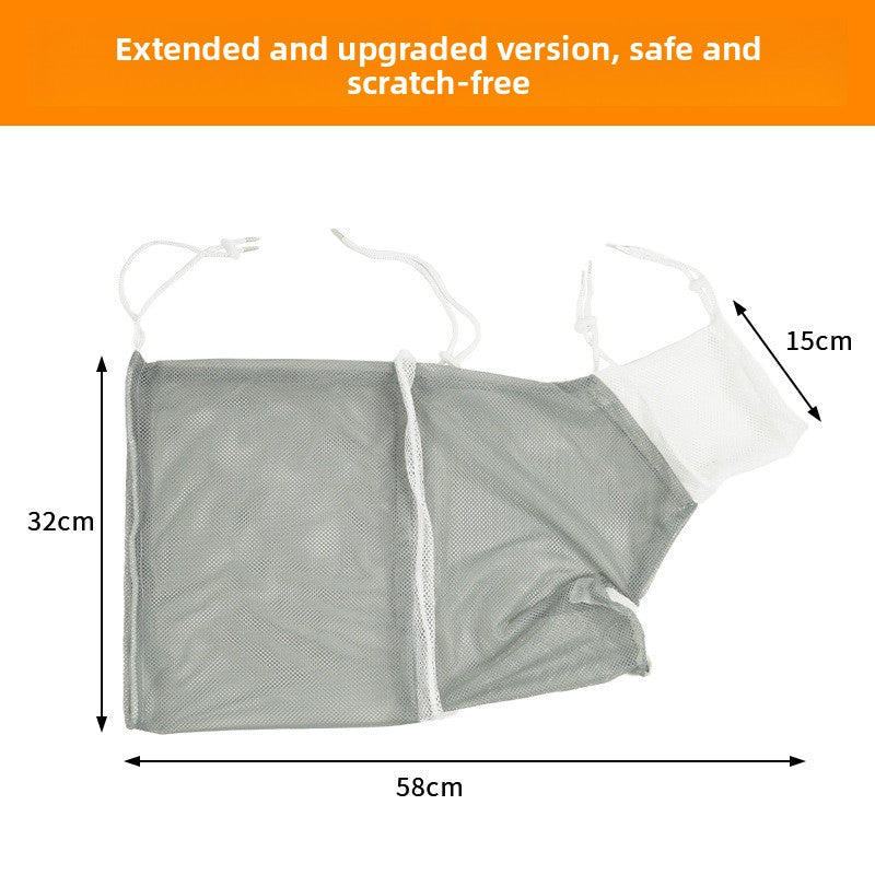 Cat Washing Bag Long Cat Bathing Anti-scratch Fixed Bag