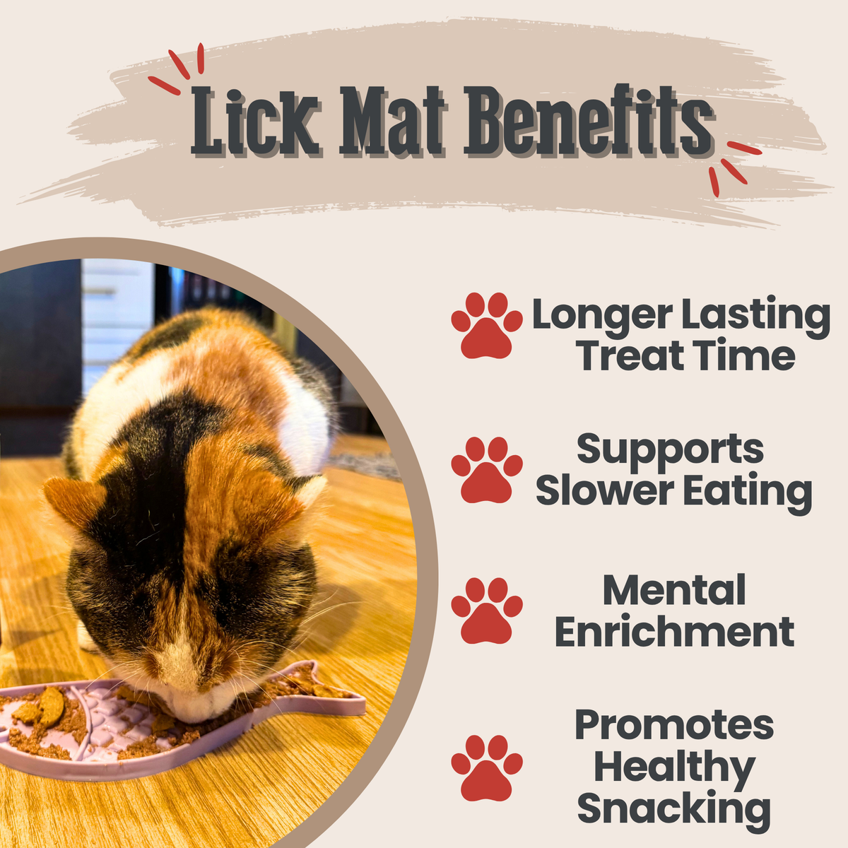 Lick Mats for Cats and Dogs